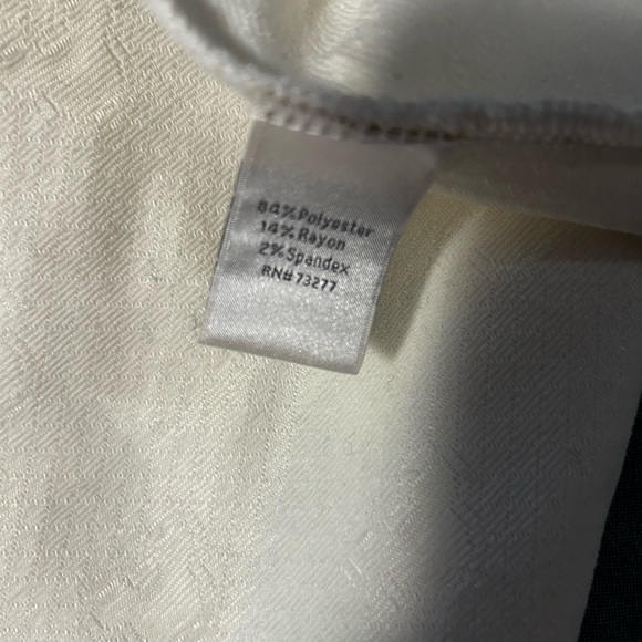 Disney Mickey Mouse Ivory A Line textured size S skirt - Picture 9 of 9